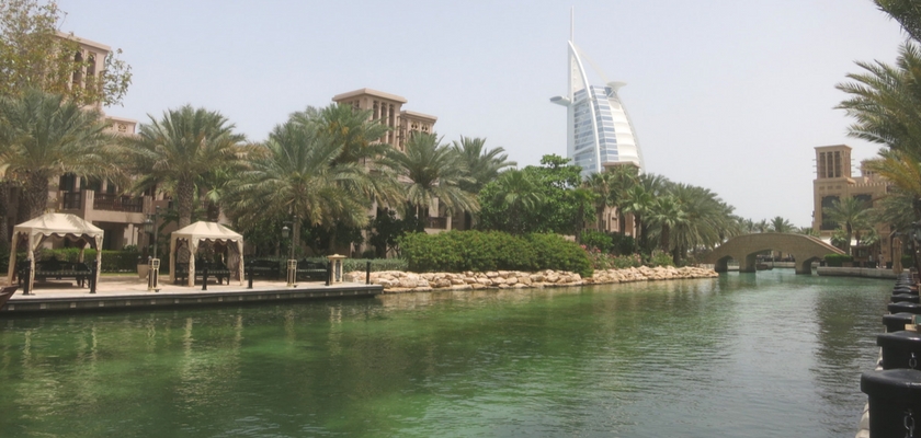 waterway in Abu Dhabi, UAE